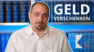 Geld verschenken - das solltest Du unbedingt beachten!