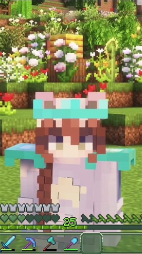 FLUFFY COWS!!! #minecraft #foreverworld #fypシ #shortvideos