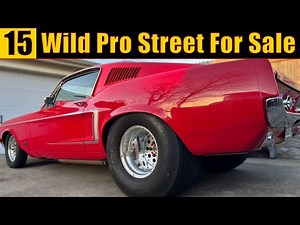 15 Wild Pro Street Cars for Sale 🚗🔥 Rare Muscle, Custom Builds & Street Beasts!