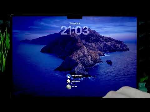 Comment créer un compte Administrateur séparé et un compte Standard sur MacBook Pro M5