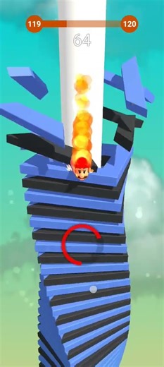 stack ball-platform crush game play amazing colours changes #goingballsfastrunnergameplay