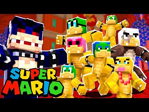 How Bowser ADOPTED The Koopalings! [118] | Super Mario | Minecraft