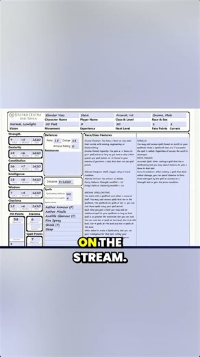 Untold Destiny Basic Edition character creation, fast and enjoyable. #ttrpg #indiedev
