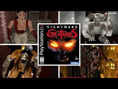 Nightmare Creatures (PS1) – All Bosses (No Damage)