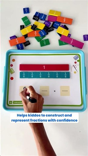 The Fraction Tool Every Teacher Needs 🌈 #classroom