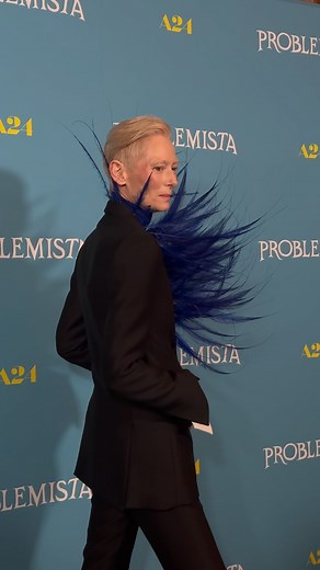 10K views · 3.9K reactions | Tilda Swinton has arrived at the NYC premiere of “Problemista.” | IndieWire | Facebook