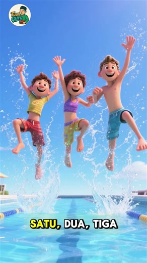 Cipratannya Gede Banget! 😂💦 Kids Fun Pool Time! #part1