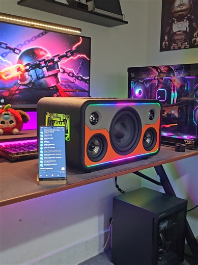 Test ngẫu hứng âm thanh L4 phiên bản có viền led chill chill! #diyspeaker #loatmt #tmt #tmtaudio #diyvietnamchannel