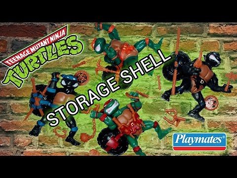 Teenage Mutant Ninja Turtles Storage Shell Reissues Unboxing and Review from Playmates Toys