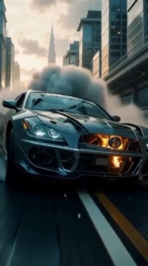 🔥 Realistic Cinematic Car Crash | Highway to City | 8K Ultra HD Crash Scene #crashtest #automobile