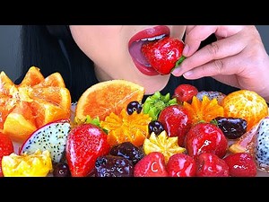 ASMR ICE CRACKING CANDIED FRUIT (TANGHULU) | ASMR Phan