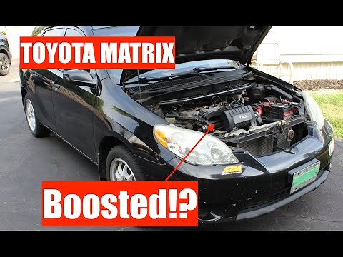 Supercharged Meth Injected Toyota Matrix 1zz
