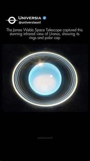 James Webb Reveals Uranus’s Hidden Rings! 🪐✨
