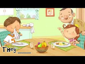 Grammar Tutorial - Simple Present - Daily Routines