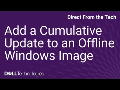 Add a Cumulative Update to an Offline Windows Image
