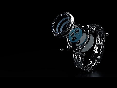 Watch Exploded View | 3D Product Animation by Shub'sFX