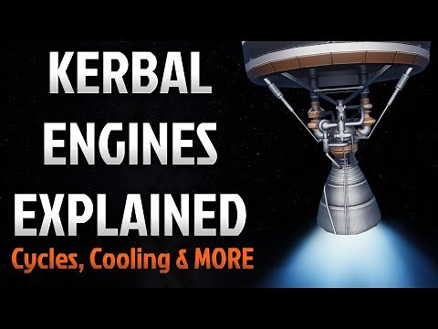 Explaining all KSP rocket engines! (Real life, cycles, cooling & MORE)