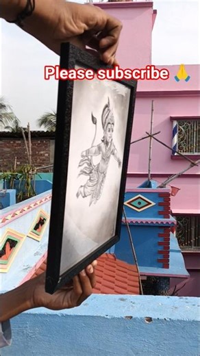 “Cute Flying Hanuman Drawing 🐒✨ | Easy Step by Step”#shorts