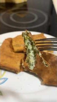 Pita bez kora (razljevak) sa sirom i špinatom 😍 recept za početnike #viralshortvideo #viralshorts