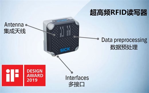 SICK-无线射频RFID超高频读写器RFU610 西克传感器 中英双字