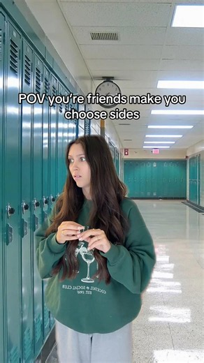 POV your friends make you choose sides
