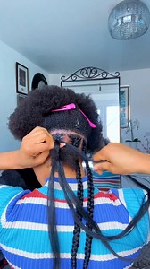 Easy DIY hairstyle on my 4c natural hair 💜 | Hair Tutorials & Lifestyle