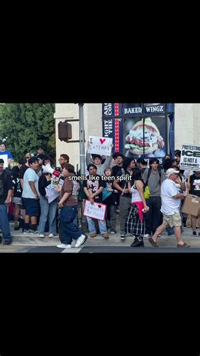 so proud of everyone #iceout #iceprotest #walkout #orangecounty #ocprotest