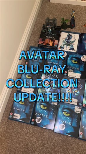 AVATAR BLU-RAY COLLECTION UPDATE NOW AT 23!!! #avatar #jakesully #bluray #neytiri #pandora