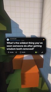 22K views · 1K reactions | What's the wildest thing you've seen someone do after getting wisdom teeth removed? #reels #omg #love | Julie Rivera | Facebook