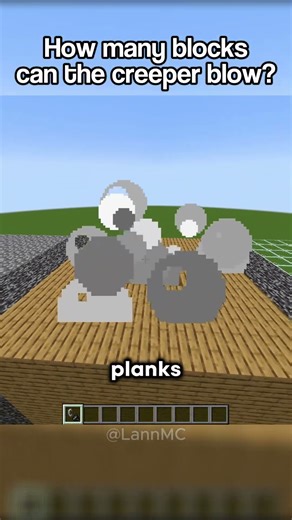 How Many Blocks Can A Creeper Destroy