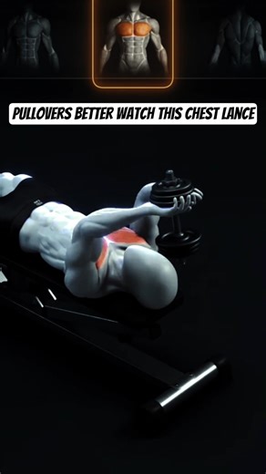 Dumbbells Pullovers workout #fitness #motivation