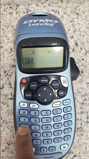 How to use Dymo Letra Tag #smlink