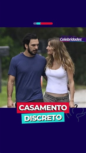 Hoje em Dia on Instagram: "Gisele Bündchen e Joaquim Valente se casaram em segredo 💍✨ Juntos desde 2023, o casal teve um filho em 2025 e oficializou a união no último fim de semana (20), na casa da modelo em Miami (EUA), apenas com amigos e familiares 🤍 #HojeEmDia ➡️ Veja essa e outras notícias em R7.com/hojeemdia"
