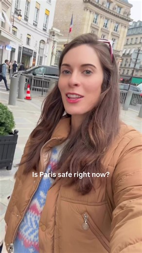 A lot of you have been asking about the vibe in Paris right now... With everything going on in the world we weren’t planning to visit Paris on this trip but here’s my honest take: it feels normal. Cafes are open, people are out, and we’ve felt completely safe. We’re staying at Le Bristol, which happens to be right next to Brigitte Macron so there’s no shortage of security on our street. 😅 And do I dare say…it’s actually less crowded than usual? Our driver mentioned tourism is down right now so 