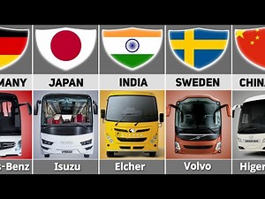 Bus From Different Countries