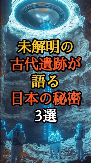 未解明の古代遺跡が語る日本の秘密3選 #歴史ミステリー #歴史の謎 #古代日本