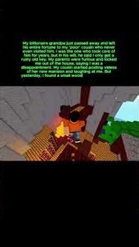 Billionaire Grandpa's Last Gift Changed Everything #Inheritance #Mystery #Roblox