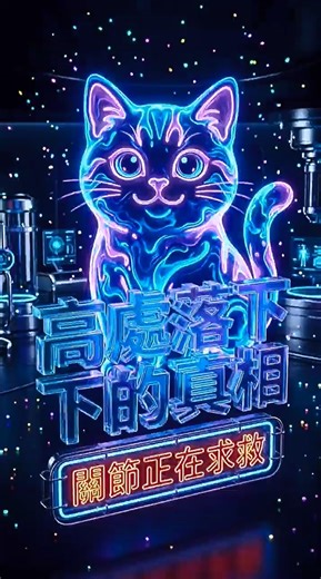 🐱 貓咪愛跳高不是好事？揭開「高樓症候群」與隱藏關節痛的真相！⚠️ 為了牠的老年生活，這部片必看！ #寵物健康 #貓咪行為 #關節保護 #飼主必學 #訂閱守護毛孩