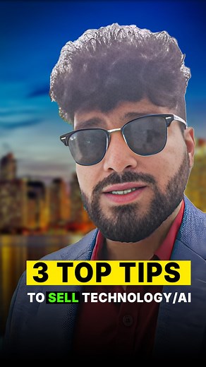 TechSalesLab | 3 Top Tips To Sell Technology/AI. #Tech #Sales #TechSales #techsaleslab | Instagram