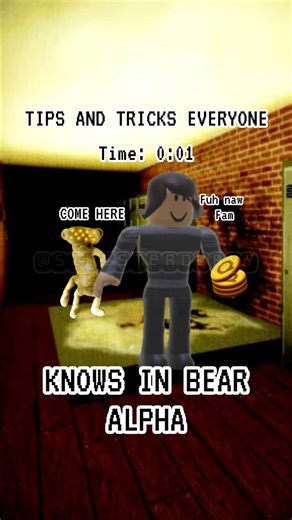 Tips and tricks everyone knows in bear alpha #subscribetosinisterderpy #bearalpha