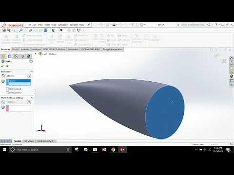 How to Design a Nosecone in Solidworks