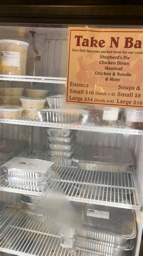 Need a little help with dinner during your busy week? Check out our Take N Bake freezer! We have several options that will help you get a delicious, filling meal on the table lickety-split. #doodahdiner #whatsfordinner #comfortfood | Doo-Dah Diner