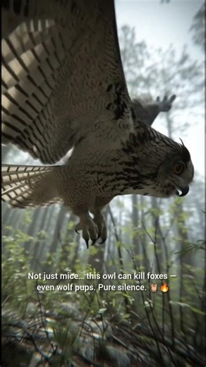 The Silent Killer of the Forest… NOT What You Think 🦉⚡