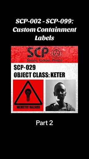 SCP-099 Containment Labels: Keter Class Threat