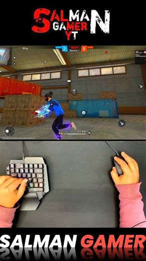 Free Fire Gaming Keyboard |⌨️🖱️📱Mix Pro GeekGamer #freefire #mixpro #geekgamer #kyboardmousefreefire