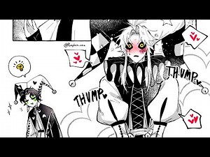Pierrot Flirts With MC!?😳The Freak Circus Comic Dub