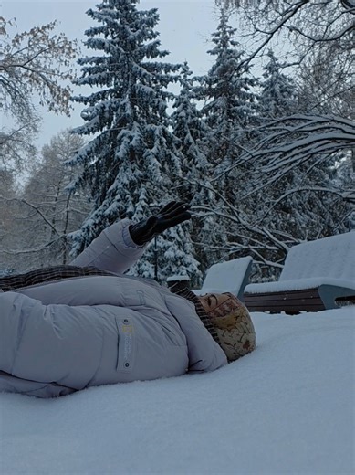Magical Snowfall in Almaty, Kazakhstan