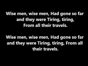 Wise Men music and lyrics