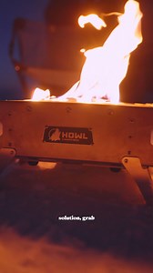 "Your search for the ultimate campfire ends here." - GearJunkie What makes this shoebox size campfire so powerful? ✅ All New A-Flame Design After years of mathematical modeling and experimentation, this is the brightest, cleanest, most weather-resistant flame ever created. The wind screen keeps the flame lit without hiding the light down in a box, while the burner plate is precision-shaped to rapidly shed water. ✅ Flex Dome Windscreen HOWL’s revolutionary windscreen keeps the flames exposed, so 