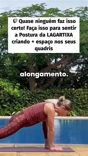 Quase ninguém faz isso certo! Faça isso para sentir a Postura da LAGARTIXA criando + espaço